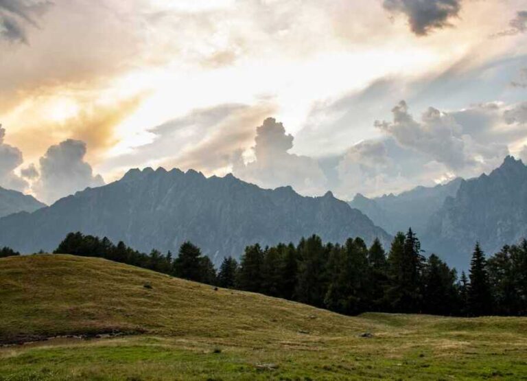Alpe Granda e nuvole