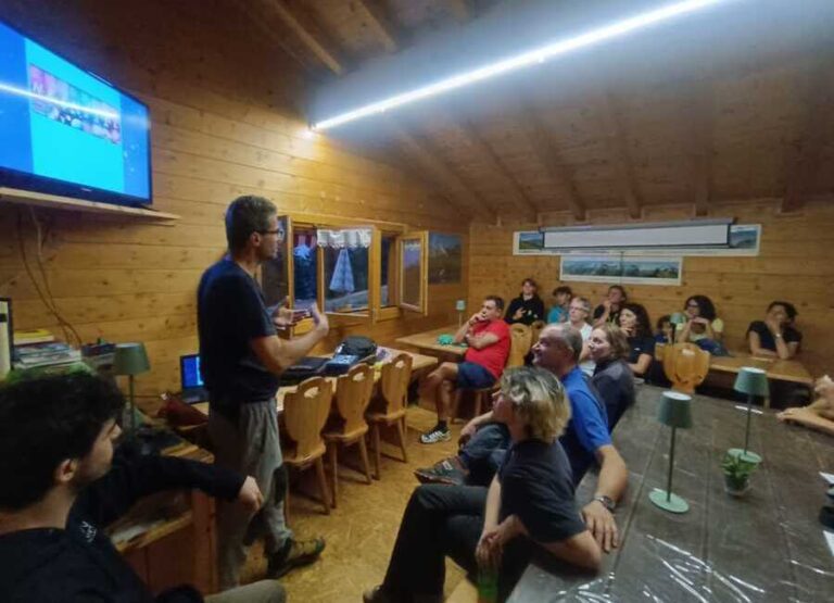 Conferenza in rifugio